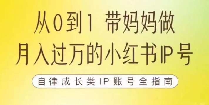 100天小红书的夏令营【7期】，陪你做短视频博主，每月挣到四位数，自我约束发展IP账户全手册