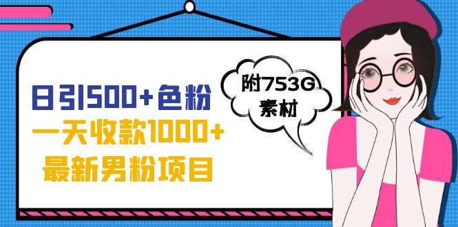 （7292期）日引500 颜料，一天收付款1000 九月份全新粉丝新项目（附753G素材内容）