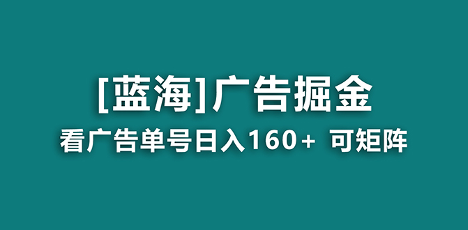 （8767期）【海蓝城新项目】广告宣传掘金队日赚160 （附养机实例教程） 持续稳定，盈利妙到