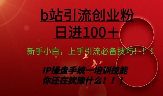 日引创业粉 100+ b 站全套打法【实操教学】不容错过