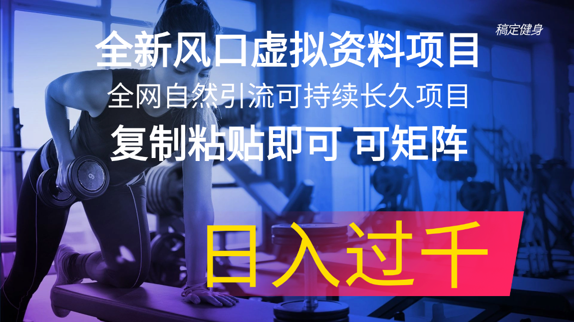 （11587期）全新升级出风口虚似材料新项目 各大网站当然引流方法可持续性长期新项目 拷贝就可以可引流矩阵…