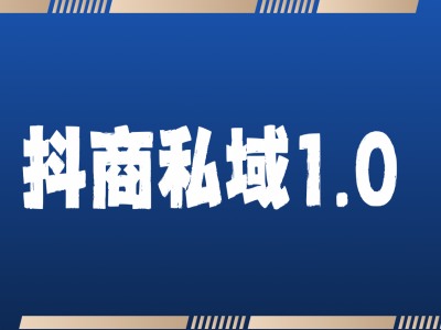 抖商服务项目公域1.0，抖音吸粉拓客详尽课堂教学