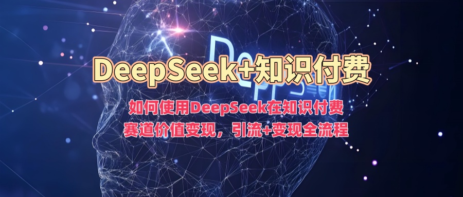 怎么使用DeepSeek在社交电商跑道价值变现，引流方法 转现全过程
