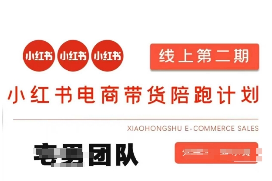 小红书电商卖货课2期，月盈利20个小红书电商的是一手货源，无货源电商，虚拟商品，付钱投流等全套游戏玩法