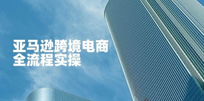 亚马逊平台跨境电子商务全过程实际操作，教大家从零开始，把握店铺管理与广告方法