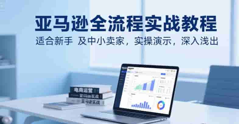 亚马逊全流程实战教程，适合新手及中小卖家，实操演示，深入浅出