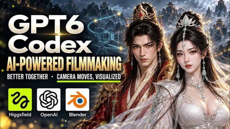 【2026.09.20】GPT-6 Astra联手Codex，高智能视频制作实战：与Higgsfield共探运镜可视化新境界